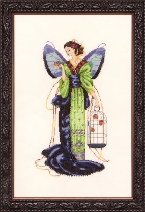 Схема "September Sapphire Fairy//Сентябрьская Сапфировая Фея" Mirabilia Designs