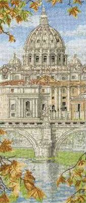 Набор для вышивания "Базилика Святого Петра (St. Peter s Basilica)" ANCHOR