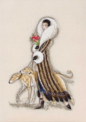 Набор для вышивания "Роковая женщина (Femme Fatale)" ANCHOR MAIA (снят с производства)