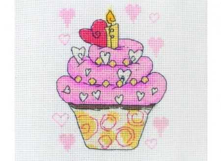 Набор для вышивания "Мини кекс (Mini Cupcake)" ANCHOR