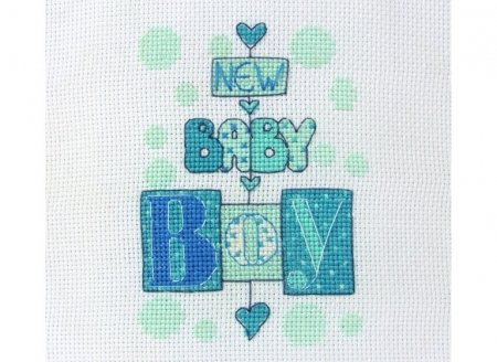 Набор для вышивания "Новорожденный (New Baby Boy)" ANCHOR