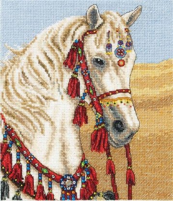 Набор для вышивания "Арабский скакун (Arabian Horse)" ANCHOR