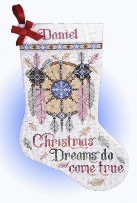 Набор для вышивания крестом "Christmas Dreams//Рождественские мечты" Design Works