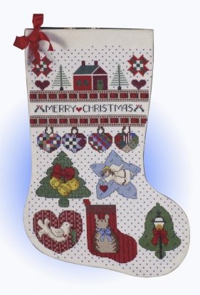Набор для вышивания крестом "Signs Of Christmas//Признаки Рождества" Design Works