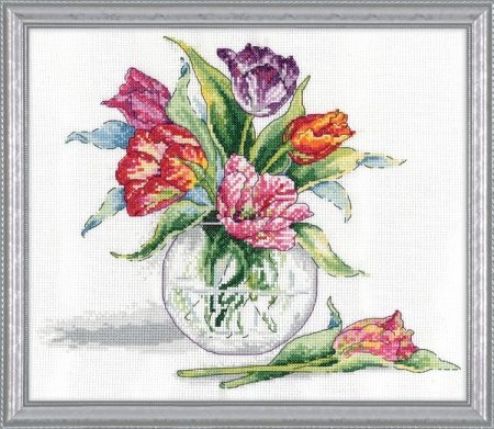 Набір для вишивання хрестиком "Tulips//Тюльпани" Design Works