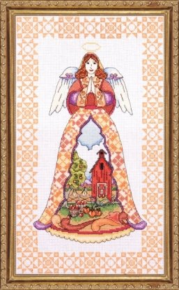 Набор для вышивания крестом "Autumn Angel//Ангел осени" Design Works