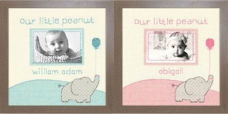 Набор для вышивания крестом "Малыш//Little Peanut" DIMENSIONS 70-35348