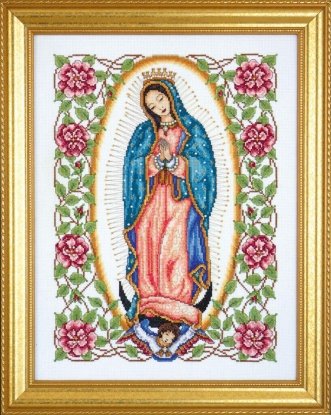 Набор для вышивания крестом "Our Lady of Guadalupe//Богородица Гваделупская " Design Works