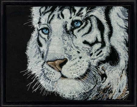 Набор для вышивания крестом "White Tiger//Белый тигр" Design Works
