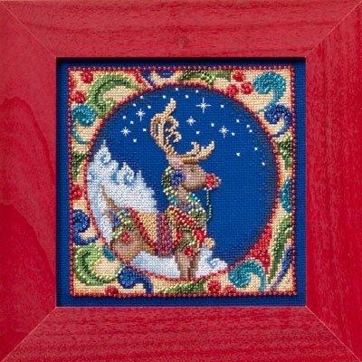 Набор для вышивания "Reindeer//Северный олень" Mill Hill JS304101