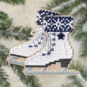 Набір для вишивання "Ice Skates//Ковзани" Mill Hill MH189306