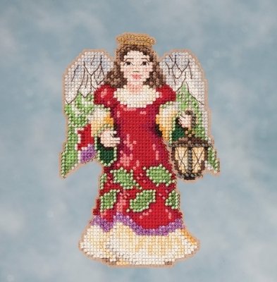 Набор для вышивания "Angel with Lantern//Ангел с фонарем" Mill Hill JS201612