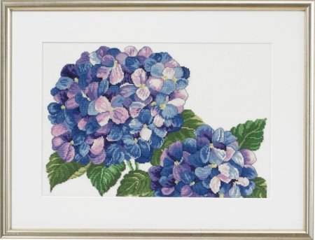 Набір для вишивання "Гортензії (Hydrangeas)" PERMIN