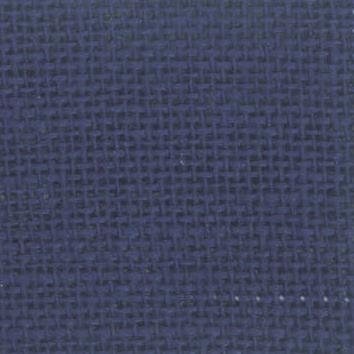 Ткань равномерная (28ct) 076/13 Royal blue (100% ЛЕН) 140см Permin