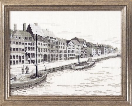 Набір для вишивання "Гавань (Nyhavn)" PERMIN