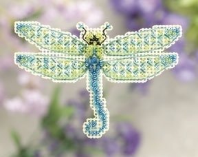 Набор для вышивания "Dragonfly//Стрекоза" Mill Hill MH181104