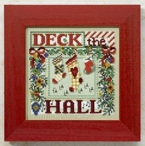 Набор для вышивания "Deck The Hall//Украсить Холл" Mill Hill