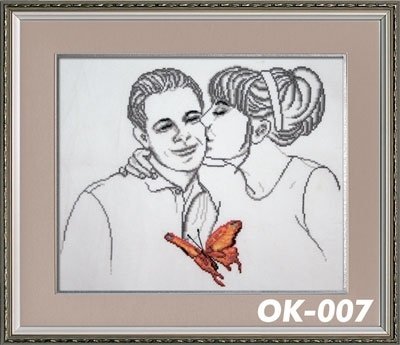 Набір для вишивання хрестиком "Окрилене Кохання" OK-007 Настуня
