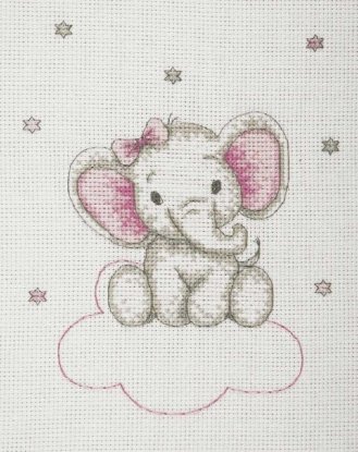 Набор для вышивания "Слоник девочка (Girl Elephant)" ANCHOR