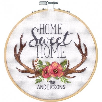 Набор для вышивания крестом "Home Sweet Home//Дом милый дом" DIMENSIONS
