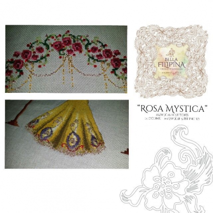 Схема "Rosa Mystica" BELLA FILIPINA