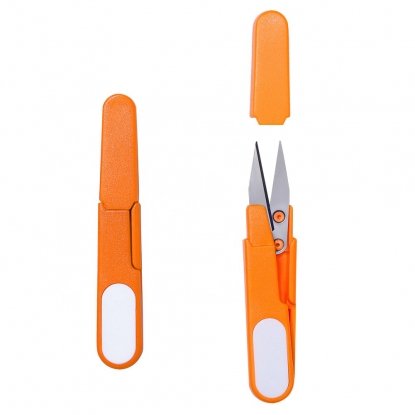 Ножиці для рукоділля (оранжеві) FEIBO